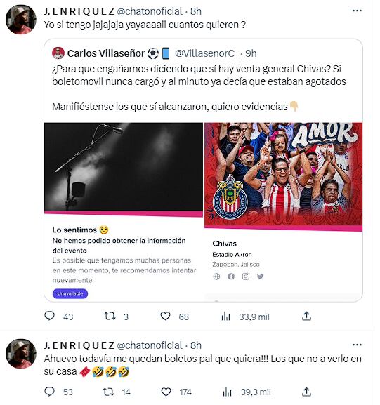 Reventa del Chatón Enríquez