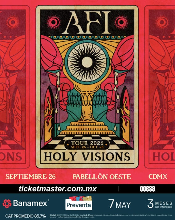AFI ofrecerá un concierto en CDMX