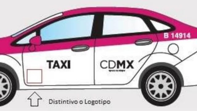 Nueva cromática para taxis capitalinos