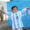 FOTO: El "Messi afgano" ya luce la playera oficial de su ídolo en un gran gesto del crack argentino