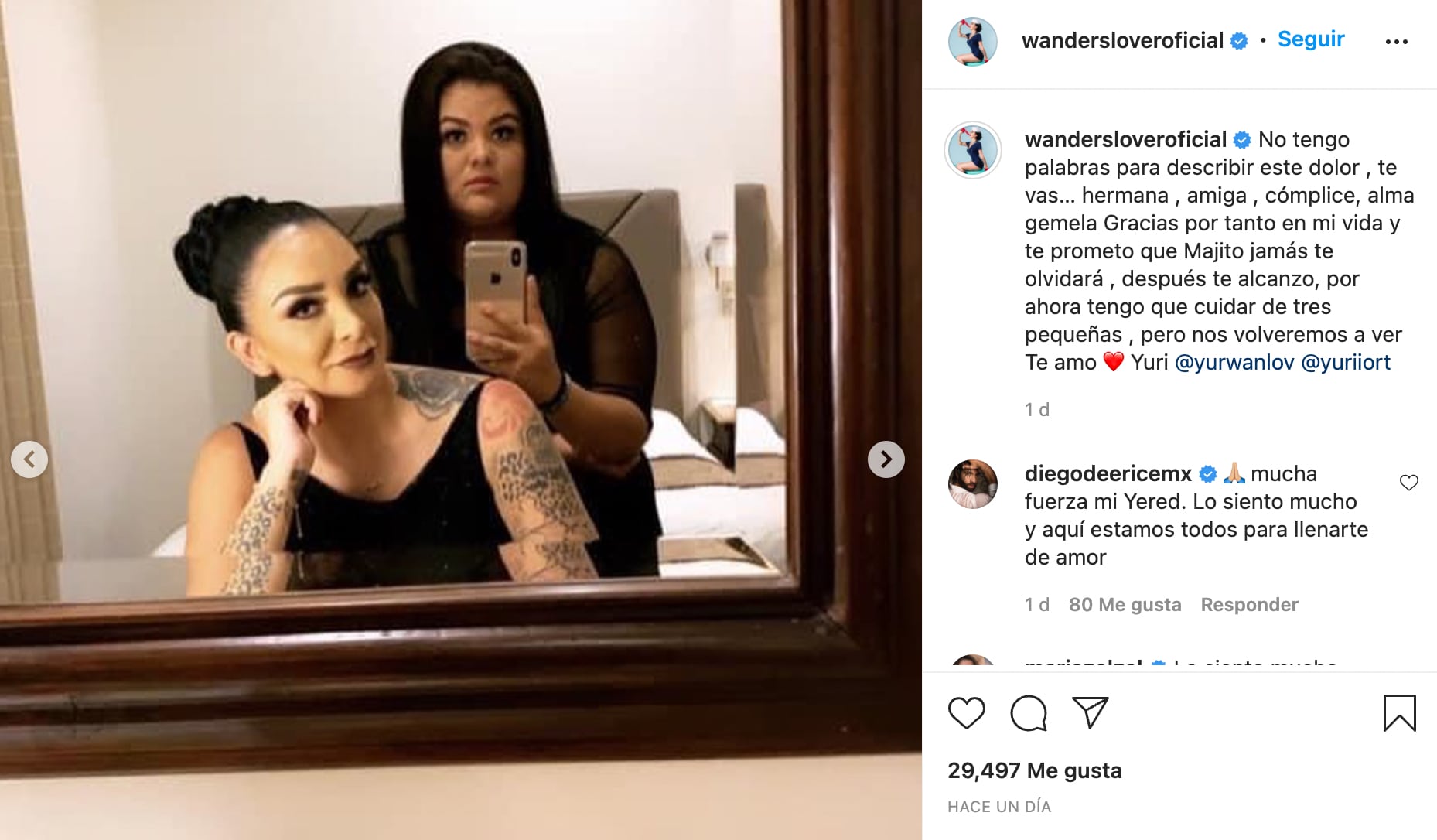 Sobre la muerte de Yuri Ortega Montiel, "hermana" de Radamés de Jesús