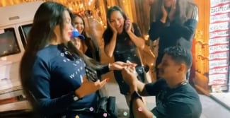 Pedida de mano a Vanessa Labios 4K