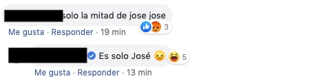 Sólo es un José, pues faltaría la mitad de sus restos.