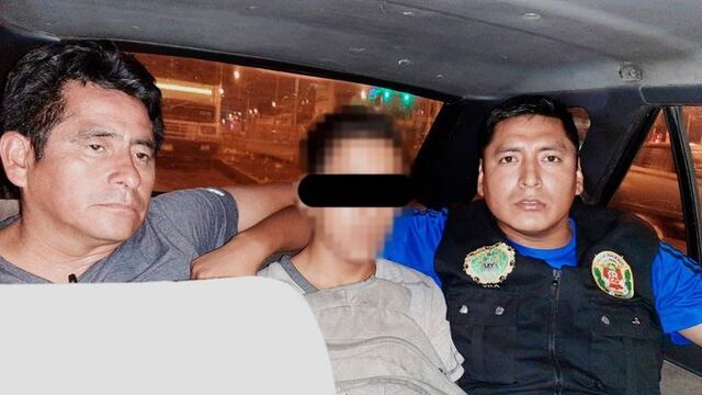 La detención se realizó anoche en el barrio de La Victoria de Lima.