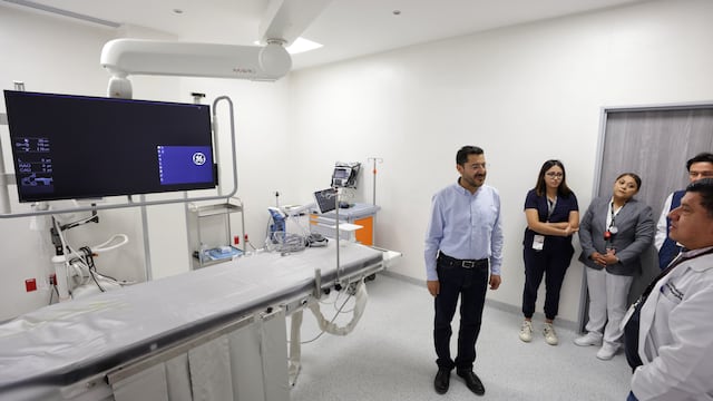 ISSSTE: Martí Batres inaugura nueva sala de hemodinamia Pachuca, Hidalgo