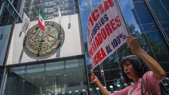 Protesta de ahorradores defraudados por Ficrea