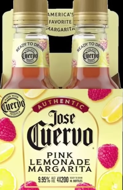Jose Cuervo Pink Lemonade Margarita