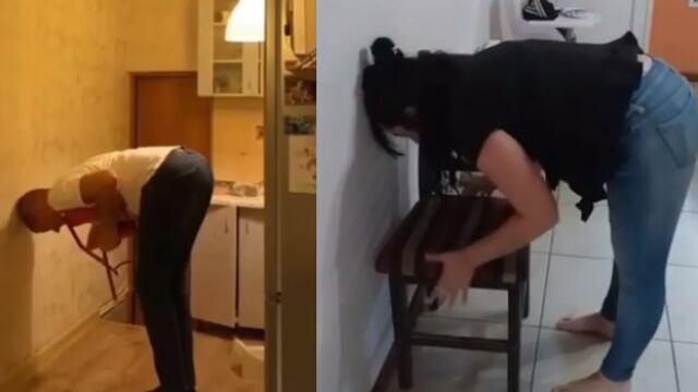 Chair Challenge, el reto que sólo pueden hacer las mujeres.