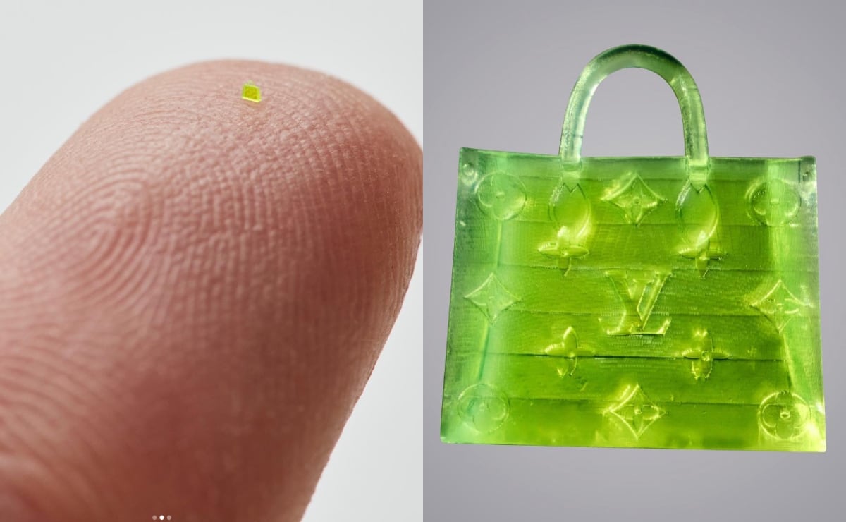La marca Mschf crea el bolso más pequeño del mundo, inspirado en Louis Vuitton
