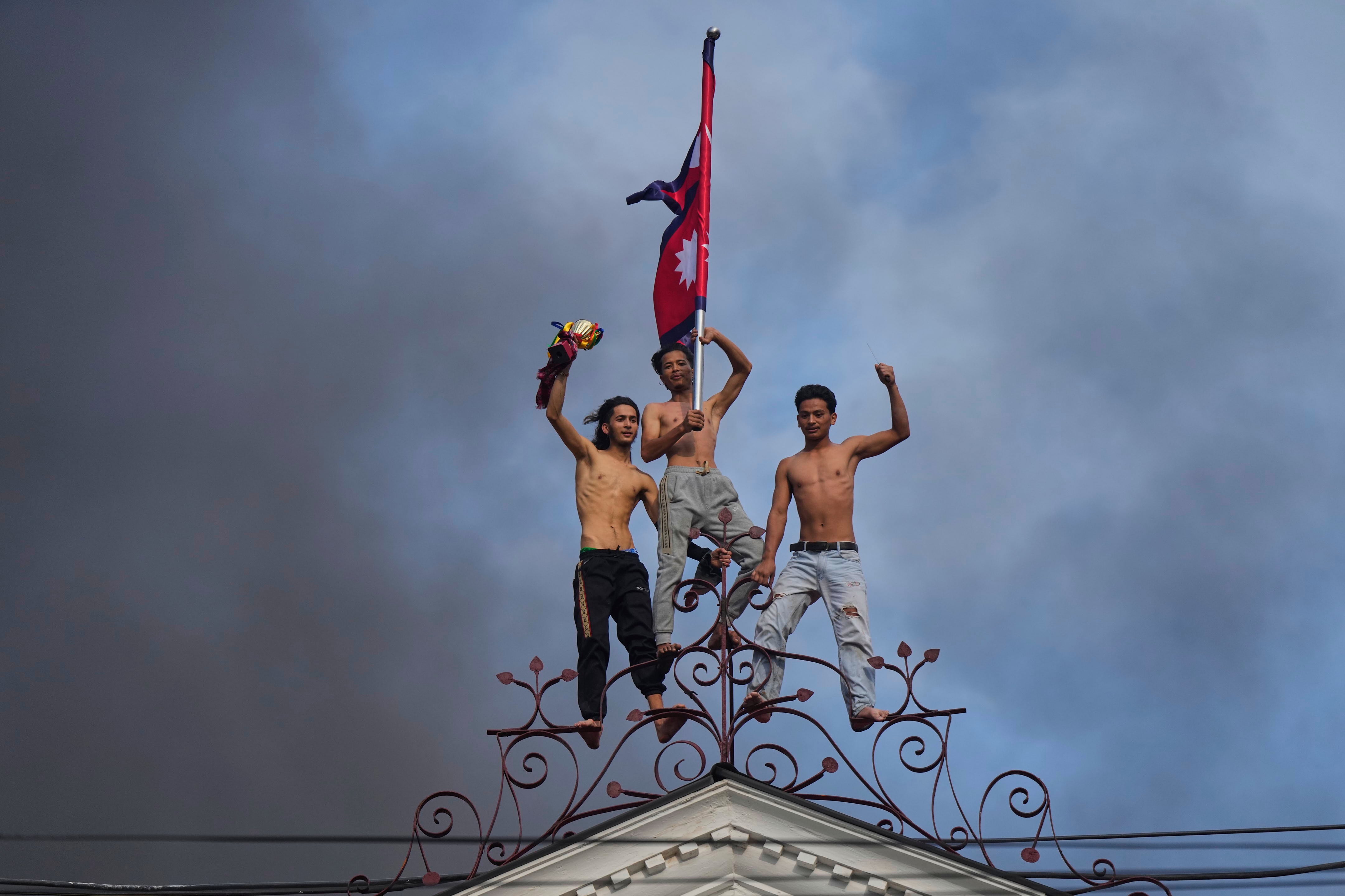 Protestas violentas en Nepal