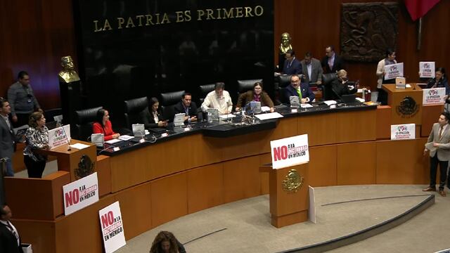 Sesión de Supremacía Constitucional en la Cámara de Senadores