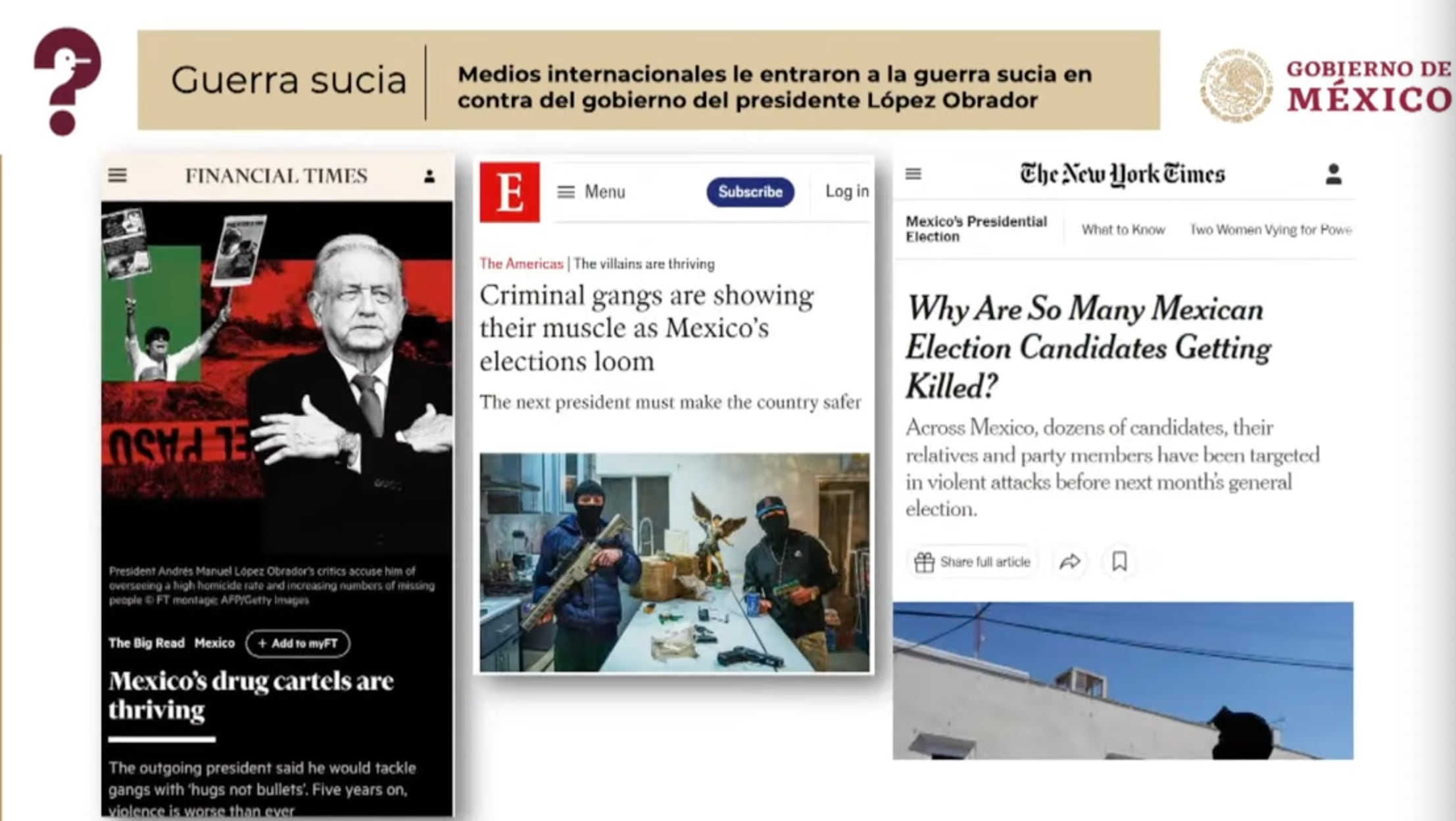 Quién es quién en las mentiras de la semana del 29 de mayo