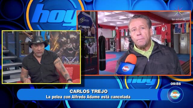 Se cancela pelea de Carlos Trejo y Alfredo Adame