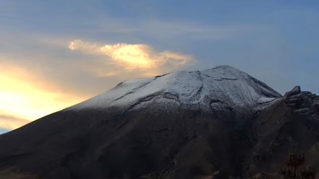 Volcán Popocatépetl el 26 de agosto