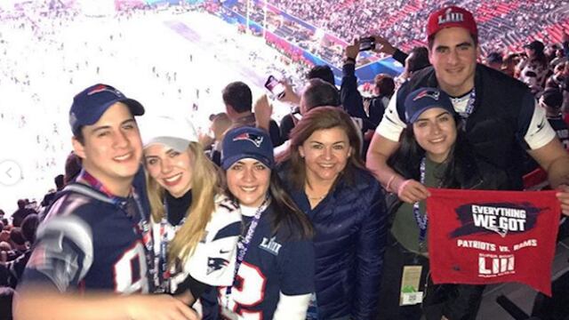 Guillermo, Mónica, Frida, Liliana, Jade y Manuel