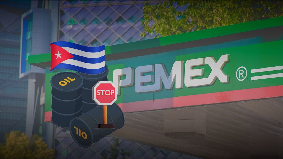 Pemex frena envío de petróleo a Cuba y desata dudas, reporta Bloomberg