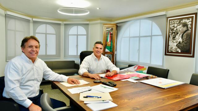 Alito Moreno y Jorge Armando Meade Ocaranza