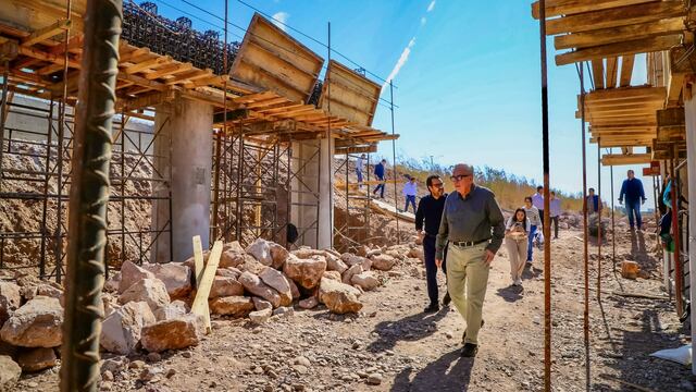 Rubén Rocha supervisa obras en Culiacán