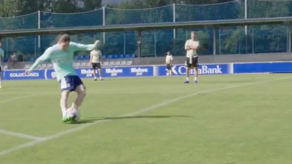 Marcelo Flores se luce con golazo previo a su debut en el Real Oviedo