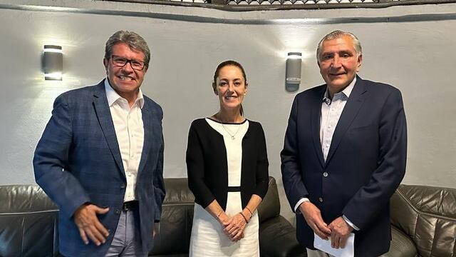 Claudia Sheinbaum nombra a Adán Augusto López coordinador político y Ricardo Monreal coordinador de Organización y Enlace Territorial