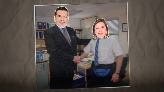 Alejandro Moreno y Xóchitl Gálvez