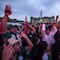 Zócalo abarrotado por el Fan Fest del México vs Chequia