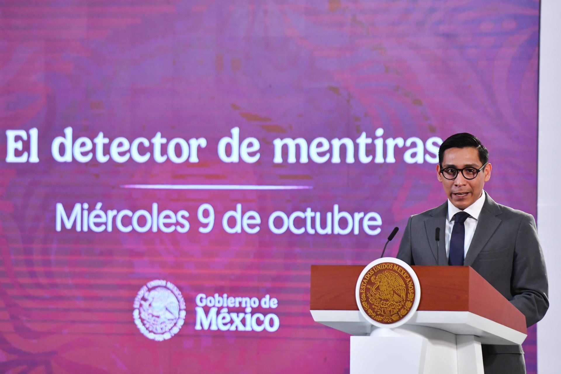 Miguel Elorza Vásquez, titular de la sección Detector de Mentiras