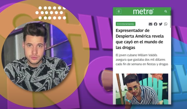 Chisme No Like pone en aprietos a William Valdés