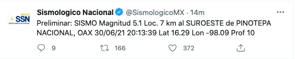 Sismo en CDMX