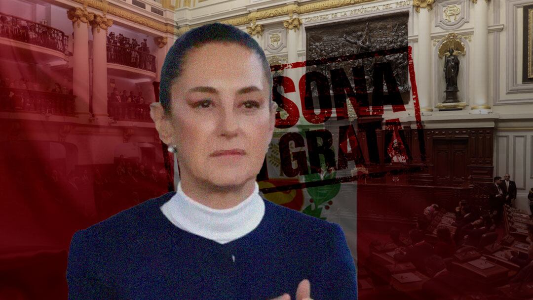 Congreso de Perú avanza en declarar persona non grata a Claudia Sheinbaum