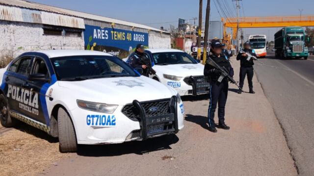 Guanajuato: Matan a 4 policías estatales