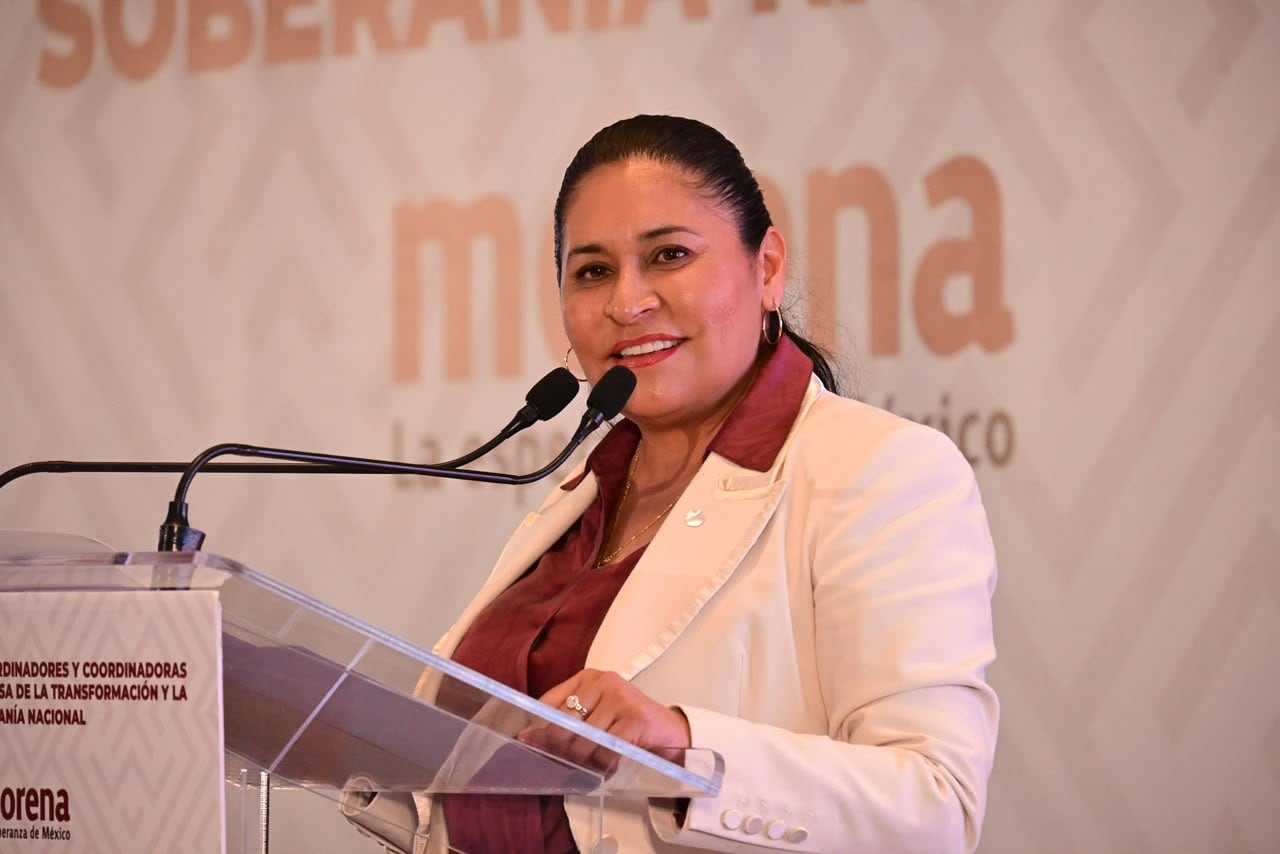 Ana Lilia Rivera asume coordinación de Morena en Tlaxcala