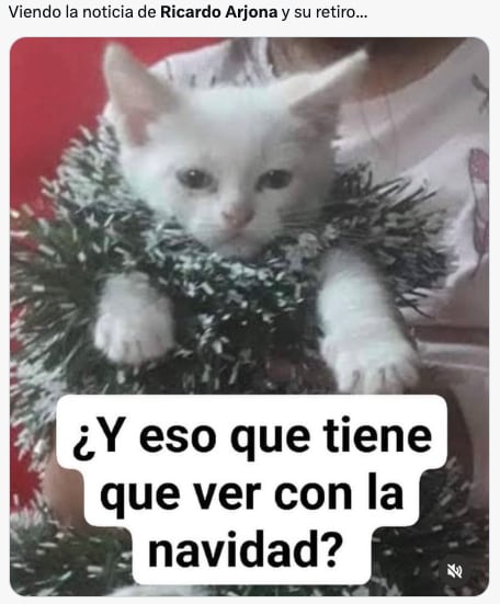 Memes del retiro de Ricardo Arjona