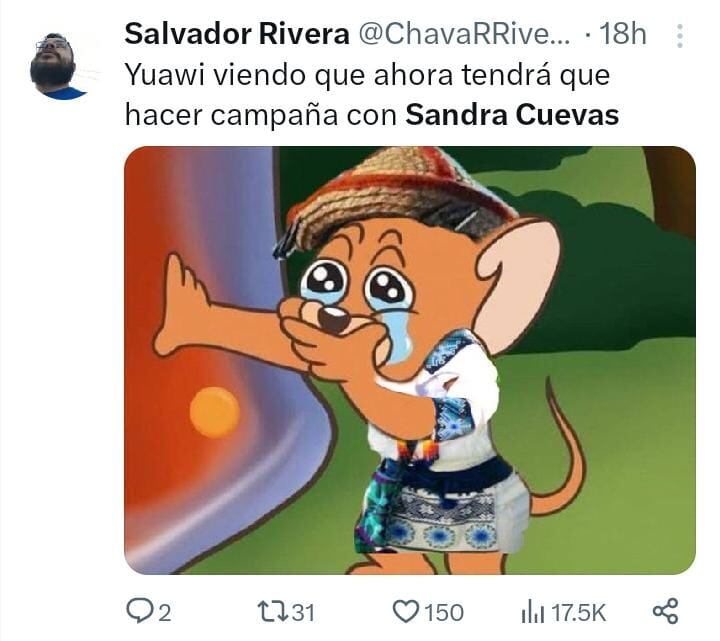 Criticas a Sandra Cuevas