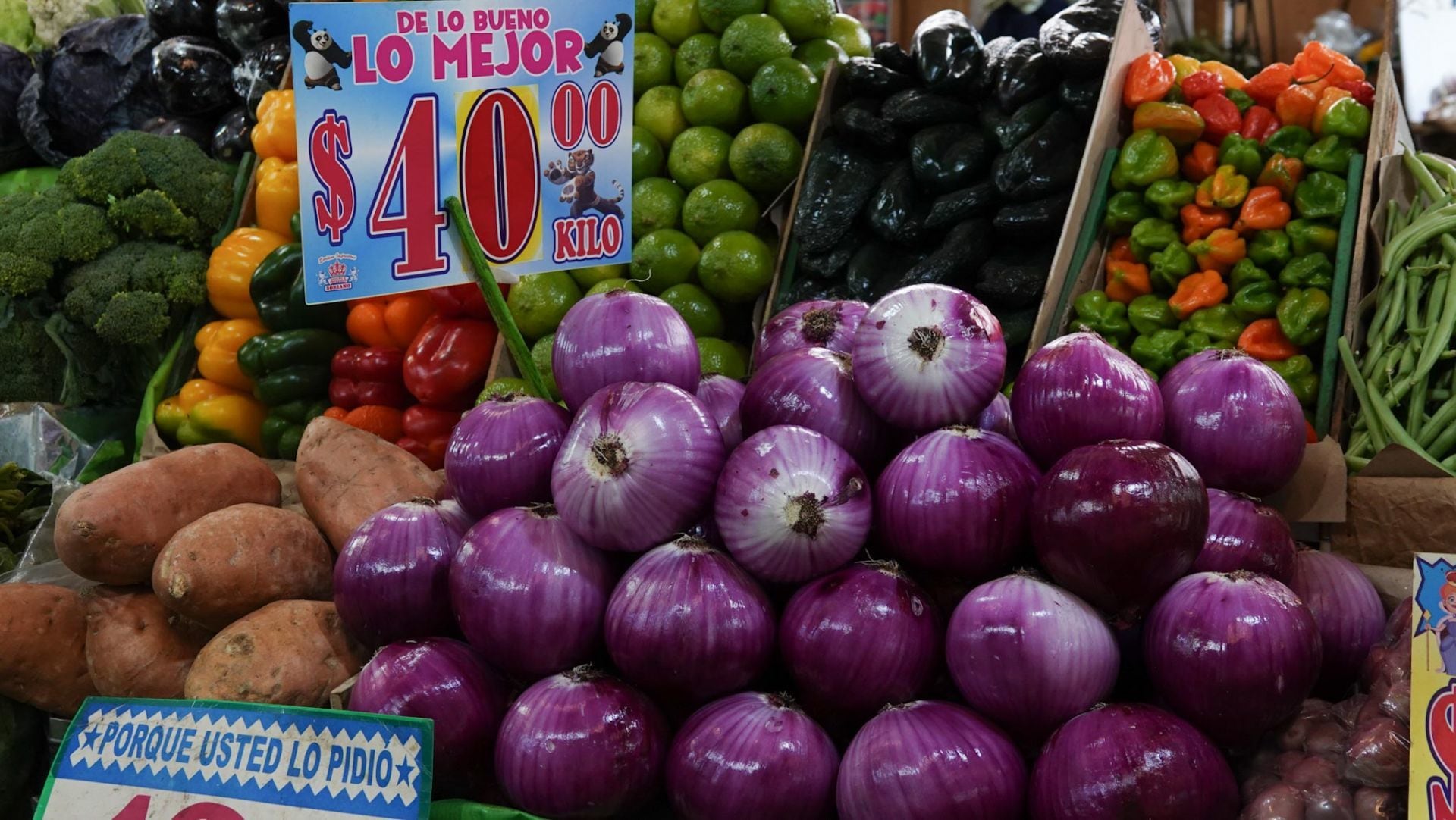 Mercado Jamaica en la CDMX