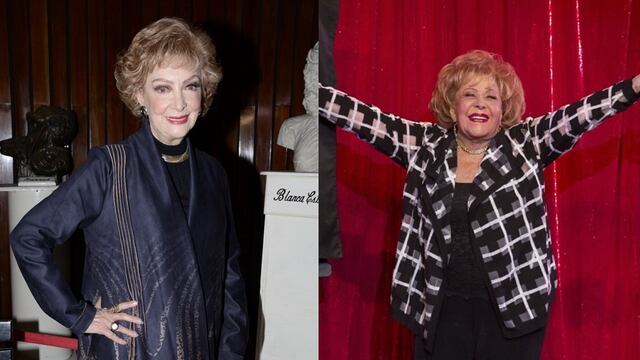 Norma Lazareno y Silvia Pinal