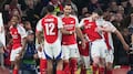 Arsenal golea al Real Madrid en los cuartos de final de ida de la Champions League
