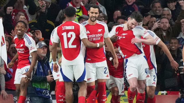 Arsenal ya le gana 3-0 al Real Madrid en la Champions League