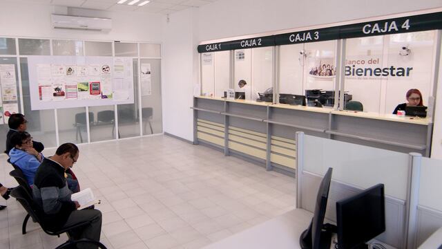 Sucursal del Banco del Bienestar en la capita del país