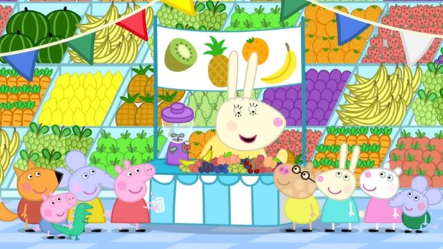 Peppa Pig por el Día Internacional de la Fruta
