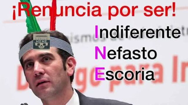 Increíble que la autoridad electoral amenace  con penas corporales por un delito no cometido