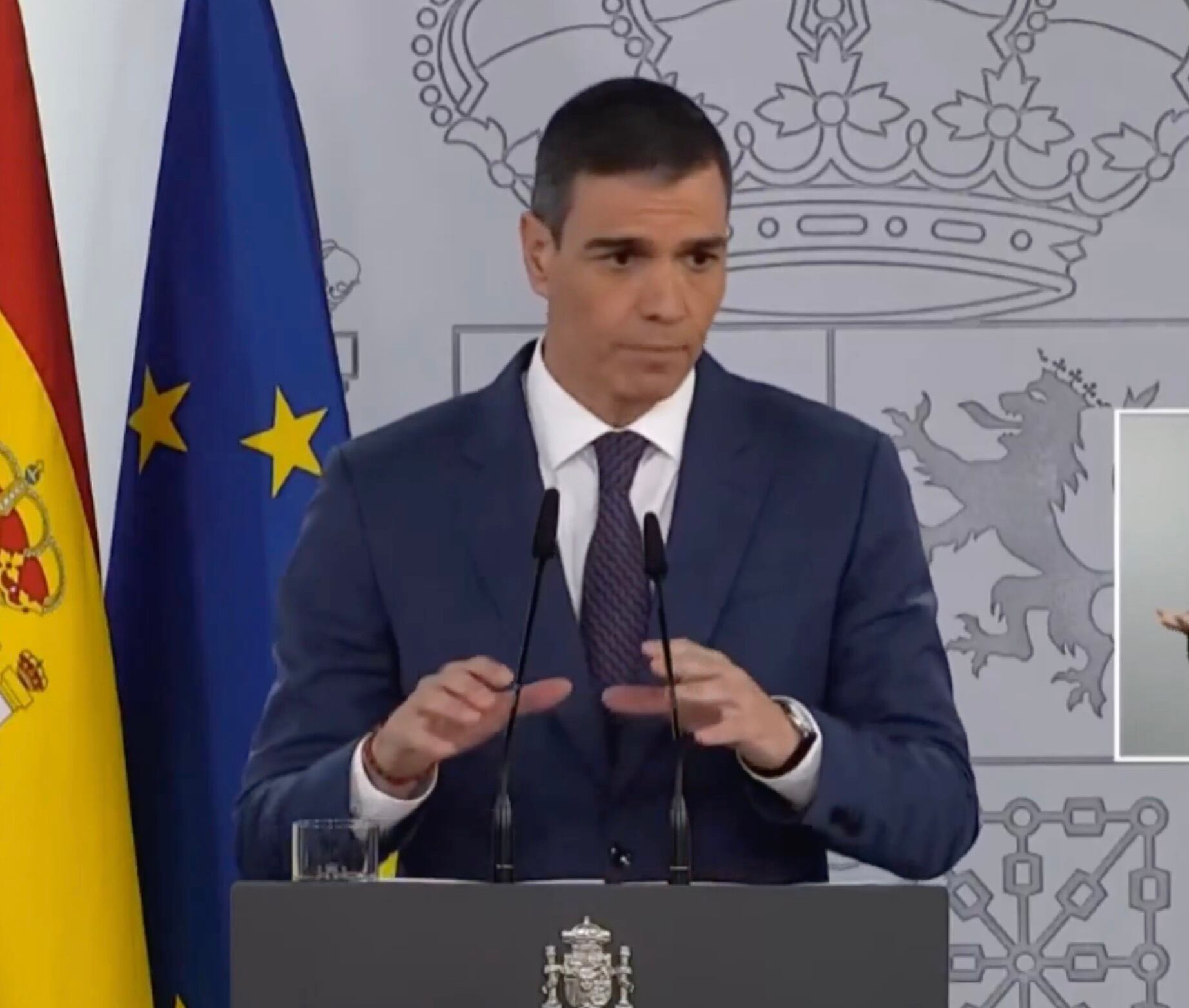 Pedro Sánchez, presidente del gobierno de España