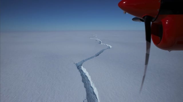 Iceberg del tamaño de Londres se desprende de la Antártida