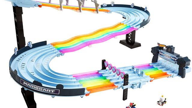 'Hot Wheels Rainbow Road' de Mario Kart