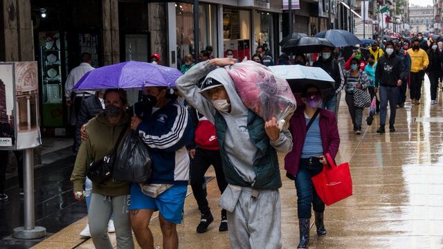 Pronóstico de lluvias en CDMX