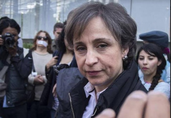 Carmen Aristegui, periodista mexicana