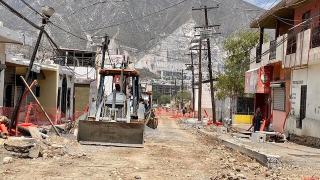Obras en SPGG. Foto: Plácido Garza