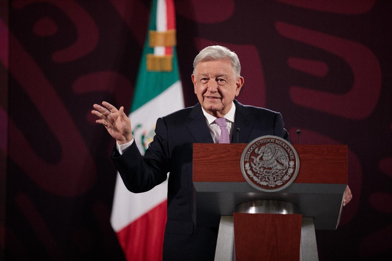 Andrés Manuel López Obrador (AMLO), conferencia mañanera del 14 de junio