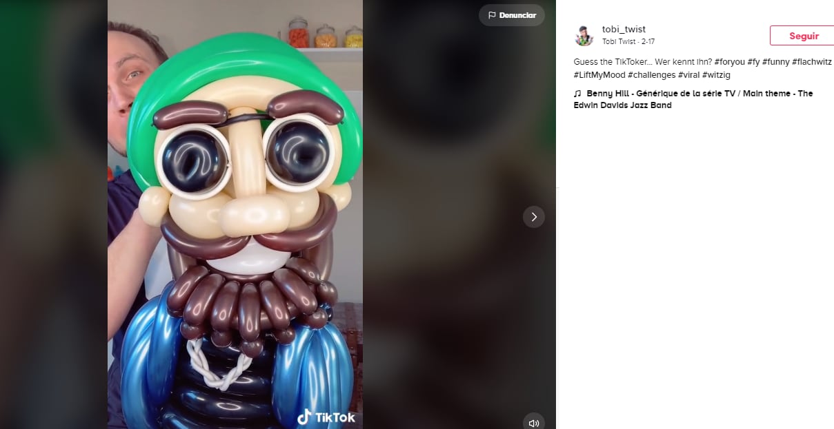 Video de Tobi Twist.