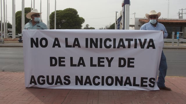 Campesinos acusan que Ley de Aguas sigue el mismo modelo de 1992.